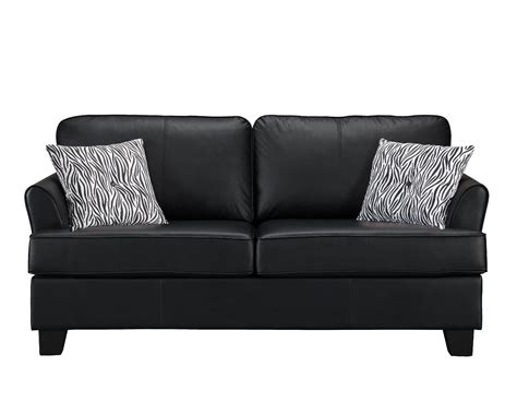 Buy Black Leather Sleeper Sofa